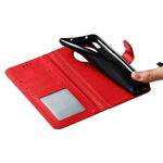 Custodia portafoglio in pelle con slot carte per Redmi Note 8 Pro