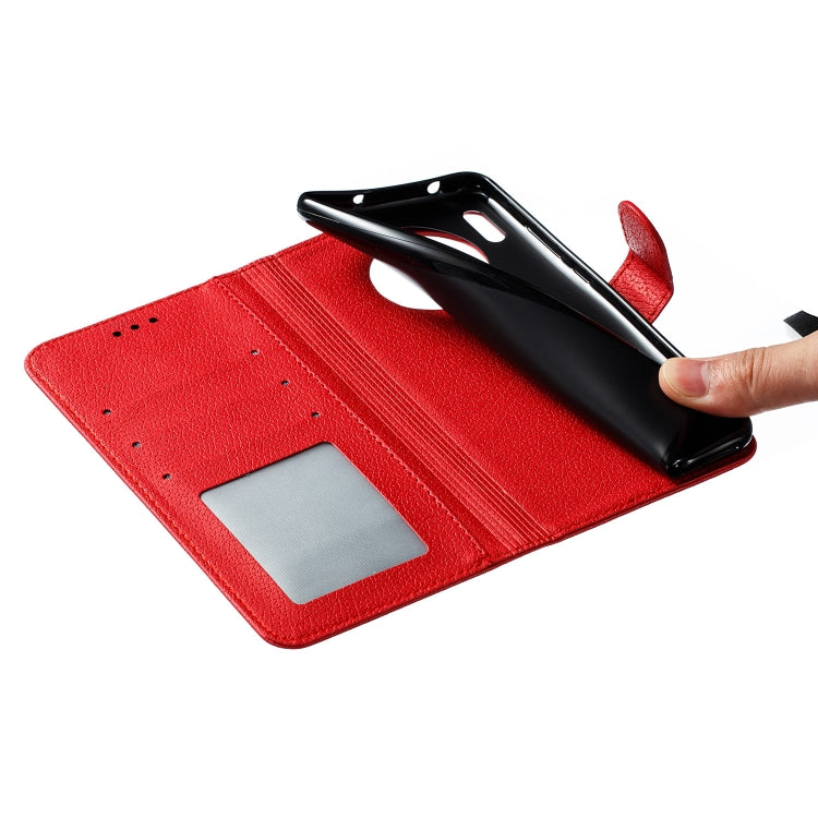 Custodia portafoglio in pelle con slot carte per Redmi Note 8 Pro