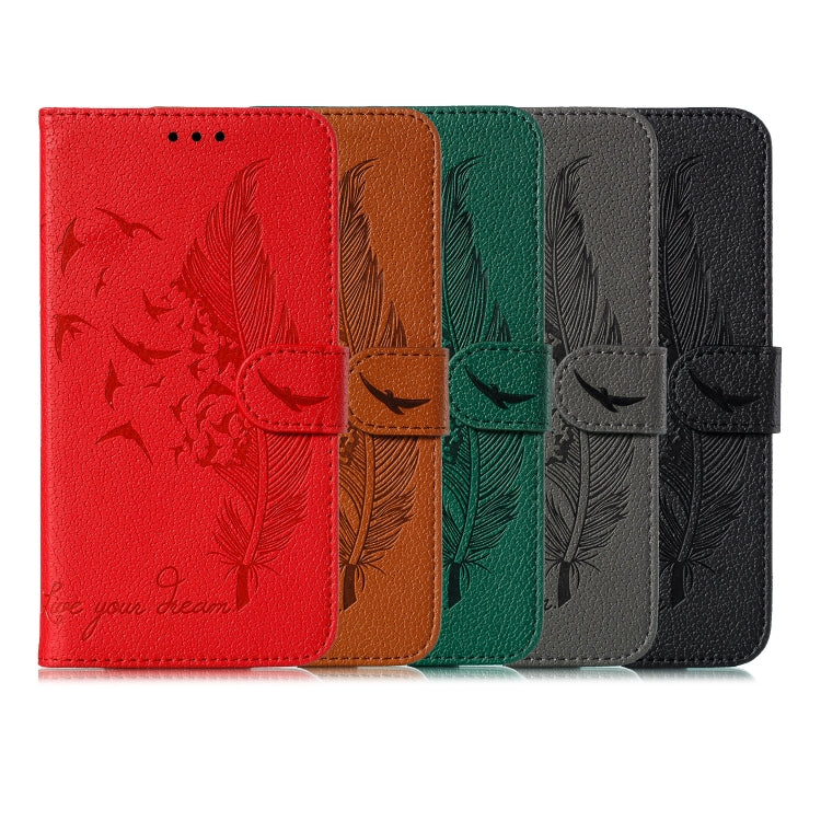Custodia portafoglio in pelle con slot carte per Redmi Note 8 Pro