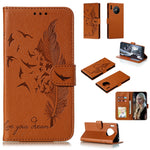Custodia portafoglio in pelle con slot carte per Redmi Note 8 Pro
