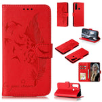 Custodia portafoglio in pelle con slot carte per Redmi Note 8 Pro