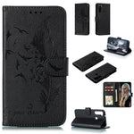 Custodia portafoglio in pelle con slot carte per Redmi Note 8 Pro