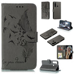 Custodia portafoglio in pelle con slot carte per Redmi Note 8 Pro