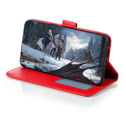 Custodia portafoglio in pelle con slot carte per Galaxy A20s