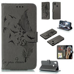 Custodia portafoglio in pelle per Galaxy A20s con slot carte