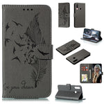 Custodia portafoglio in pelle per Galaxy A20s con slot carte