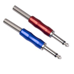 Spina audio mono 6,35 mm per cavo chitarra con saldatura