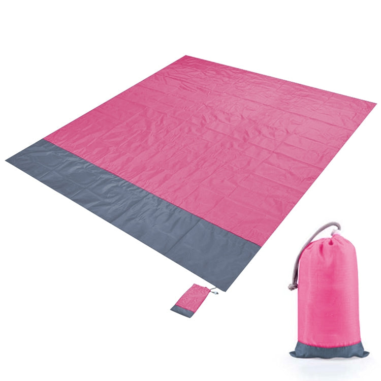 Tappetino da picnic tascabile in tessuto scozzese impermeabile in poliestere, tappetino da spiaggia da campeggio all'aperto, dimensioni: 2,1 x 2 m