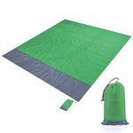 Tappetino da picnic tascabile in tessuto scozzese impermeabile in poliestere, tappetino da spiaggia da campeggio all'aperto, dimensioni: 2,1 x 2 m