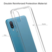TPU antiurto antigraffio + custodia protettiva in acrilico, For Samsung Galaxy A02, For Samsung Galaxy A32 4G, For Google Pixel 5A