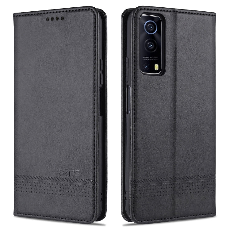 Custodia portafoglio in pelle per Vivo Y72 5G