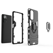 Custodia protettiva antiurto per PC + TPU con supporto per anello magnetico, For Xiaomi Redmi Note 10 Pro, For Xiaomi Mi 11 Ultra