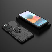 Custodia protettiva antiurto per PC + TPU con supporto per anello magnetico, For Xiaomi Redmi Note 10 Pro, For Xiaomi Mi 11 Ultra