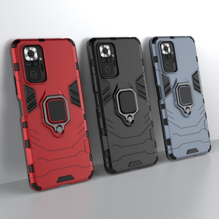 Custodia protettiva antiurto per PC + TPU con supporto per anello magnetico, For Xiaomi Redmi Note 10 Pro, For Xiaomi Mi 11 Ultra
