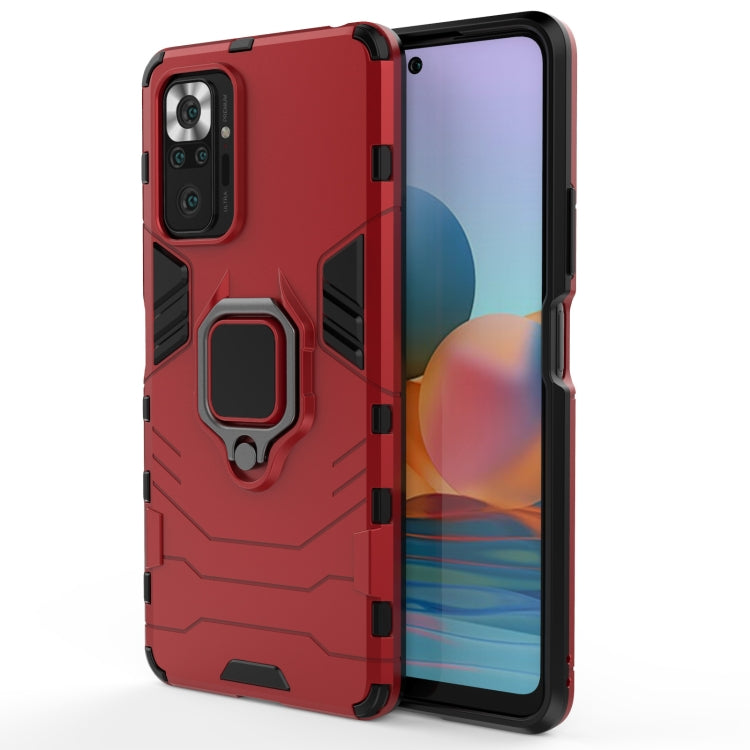 Custodia protettiva antiurto per PC + TPU con supporto per anello magnetico, For Xiaomi Redmi Note 10 Pro, For Xiaomi Mi 11 Ultra
