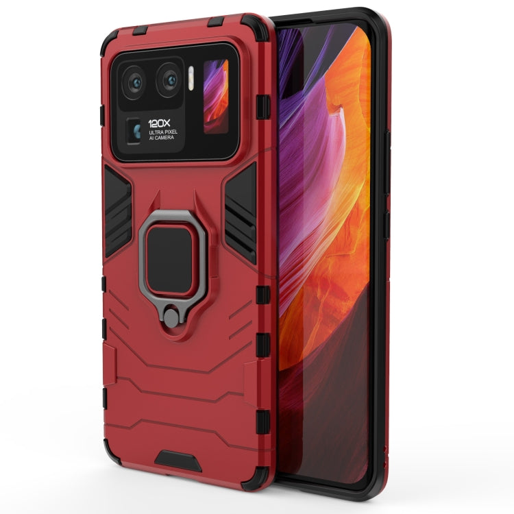 Custodia protettiva antiurto per PC + TPU con supporto per anello magnetico, For Xiaomi Redmi Note 10 Pro, For Xiaomi Mi 11 Ultra
