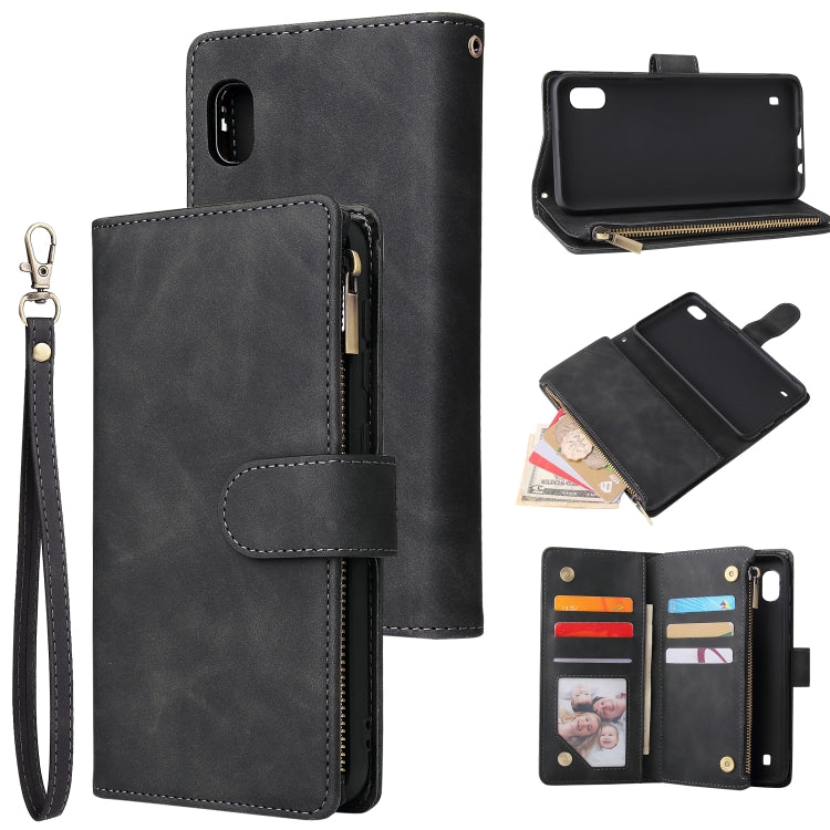Custodia portafoglio in pelle per Samsung Galaxy S10e
