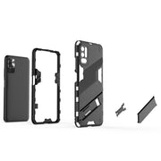 Punk Armor 2 in 1 PC + custodia antiurto in TPU con supporto invisibile, For Xiaomi Redmi Note 10 5G, For Xiaomi Redmi Note 10 Pro, For Xiaomi Mi 11 Ultra