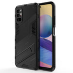 Punk Armor 2 in 1 PC + custodia antiurto in TPU con supporto invisibile, For Xiaomi Redmi Note 10 5G, For Xiaomi Redmi Note 10 Pro, For Xiaomi Mi 11 Ultra