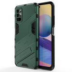 Punk Armor 2 in 1 PC + custodia antiurto in TPU con supporto invisibile, For Xiaomi Redmi Note 10 5G, For Xiaomi Redmi Note 10 Pro, For Xiaomi Mi 11 Ultra