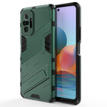 Punk Armor 2 in 1 PC + custodia antiurto in TPU con supporto invisibile, For Xiaomi Redmi Note 10 5G, For Xiaomi Redmi Note 10 Pro, For Xiaomi Mi 11 Ultra