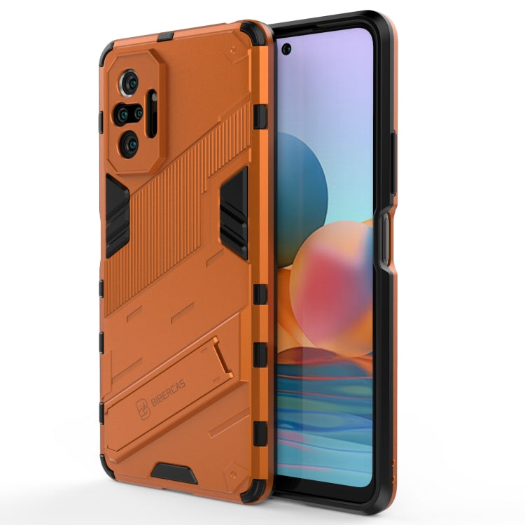 Punk Armor 2 in 1 PC + custodia antiurto in TPU con supporto invisibile, For Xiaomi Redmi Note 10 5G, For Xiaomi Redmi Note 10 Pro, For Xiaomi Mi 11 Ultra