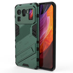 Punk Armor 2 in 1 PC + custodia antiurto in TPU con supporto invisibile, For Xiaomi Redmi Note 10 5G, For Xiaomi Redmi Note 10 Pro, For Xiaomi Mi 11 Ultra