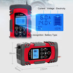 DEMUDA DC-80 Caricabatteria per auto 12V / 24V Tipo di riparazione a impulsi intelligente Batteria al piombo, AU Plug, US Plug, EU Plug, JP Plug, UK Plug