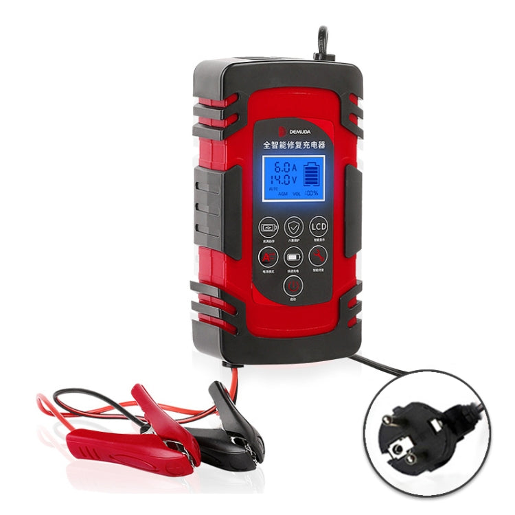 DEMUDA DC-80 Caricabatteria per auto 12V / 24V Tipo di riparazione a impulsi intelligente Batteria al piombo, AU Plug, US Plug, EU Plug, JP Plug, UK Plug