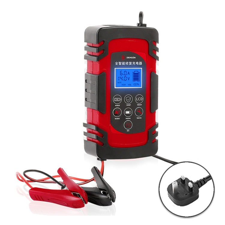 DEMUDA DC-80 Caricabatteria per auto 12V / 24V Tipo di riparazione a impulsi intelligente Batteria al piombo, AU Plug, US Plug, EU Plug, JP Plug, UK Plug