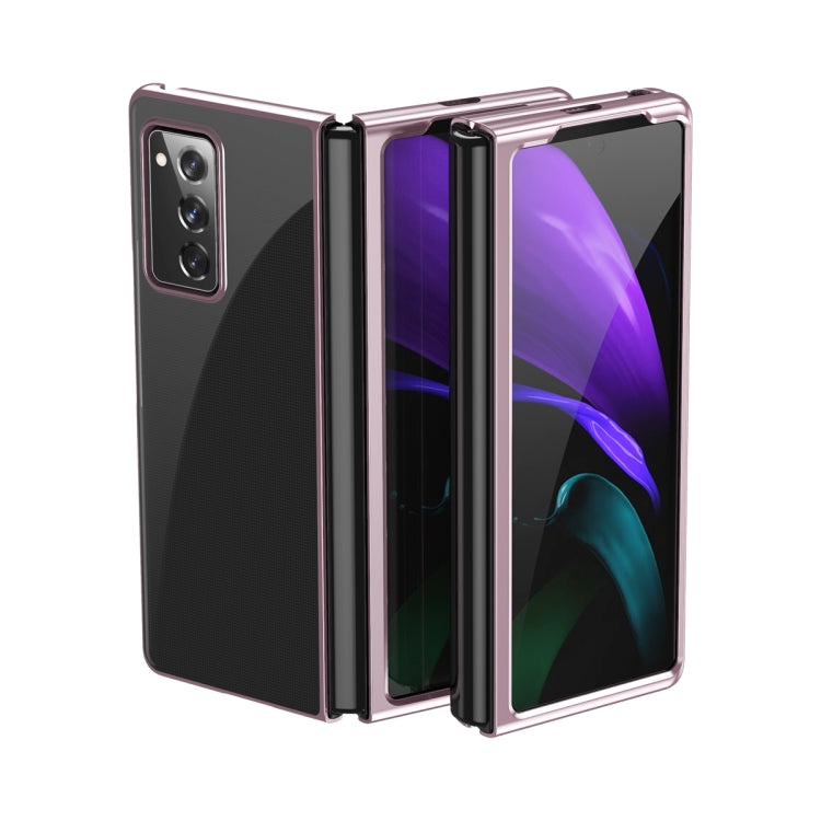 Custodia pieghevole trasparente elettrolitica ultrasottile, For Samsung Galaxy Z Flip 5G / 4G, For Samsung Galaxy Z Fold2 5G, For Samsung Galaxy Fold 5G / Fold 4G