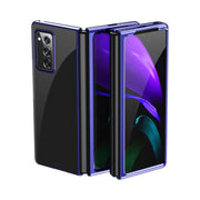 Custodia pieghevole trasparente elettrolitica ultrasottile, For Samsung Galaxy Z Flip 5G / 4G, For Samsung Galaxy Z Fold2 5G, For Samsung Galaxy Fold 5G / Fold 4G