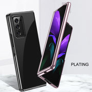 Custodia pieghevole trasparente elettrolitica ultrasottile, For Samsung Galaxy Z Flip 5G / 4G, For Samsung Galaxy Z Fold2 5G, For Samsung Galaxy Fold 5G / Fold 4G