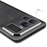 Custodia TPU antiurto con texture Litchi per Xiaomi Mi 11 Ultra