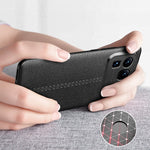 Custodia TPU antiurto con texture Litchi per Xiaomi Mi 11 Ultra