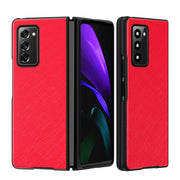 Struttura in pelle + Custodia pieghevole a copertura totale per PC, For Samsung Galaxy Fold 5G / Fold 4G, For Samsung Galaxy Z Fold2 5G, For Motorola Razr 2020, For Motorola Razr 2019, For Motorola Razr 5G