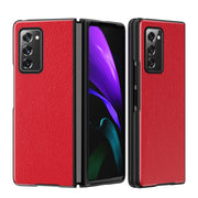 Struttura in pelle + Custodia pieghevole a copertura totale per PC, For Samsung Galaxy Fold 5G / Fold 4G, For Samsung Galaxy Z Fold2 5G, For Motorola Razr 2020, For Motorola Razr 2019, For Motorola Razr 5G