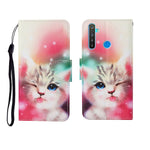 Custodia in pelle Flip orizzontale con motivo dipinto, For OPPO Realme 5