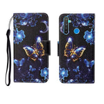 Custodia in pelle Flip orizzontale con motivo dipinto, For OPPO Realme 5