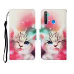Custodia in pelle Flip orizzontale con motivo dipinto, For OPPO Realme 5 Pro