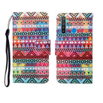 Custodia in pelle Flip orizzontale con motivo dipinto, For OPPO Realme 5 Pro