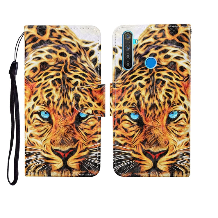 Custodia in pelle Flip orizzontale con motivo dipinto, For OPPO Realme 5 Pro