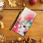 Custodia in pelle Flip orizzontale con motivo dipinto, For OPPO Reno3