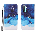Custodia in pelle Flip orizzontale con motivo dipinto, For OPPO Reno3