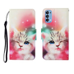 Custodia in pelle Flip orizzontale con motivo dipinto, For OPPO Reno4