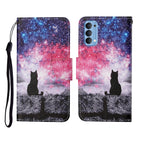 Custodia in pelle Flip orizzontale con motivo dipinto, For OPPO Reno4