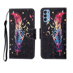 Custodia in pelle Flip orizzontale con motivo dipinto, For OPPO Reno4