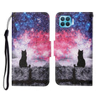 Custodia in pelle Flip orizzontale con motivo dipinto, For OPPO Reno4 Lite