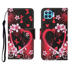 Custodia in pelle Flip orizzontale con motivo dipinto, For OPPO Reno4 Lite