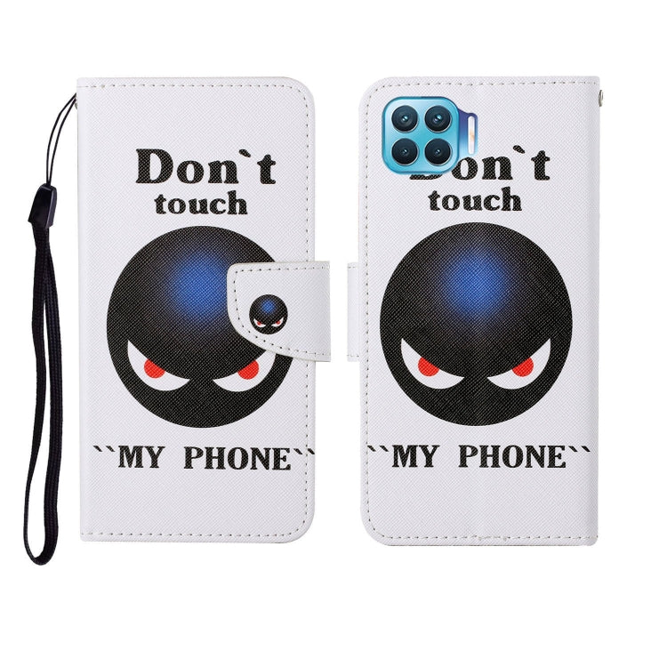 Custodia in pelle Flip orizzontale con motivo dipinto, For OPPO Reno4 Lite